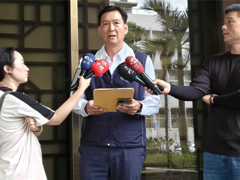 新北市議員林國春(圖)在踢爆前行政院副院長鄭文燦涉及去澳門酒店行一案,因鄭文燦已撤告,獲不起訴處分。(圖/報系資料照)