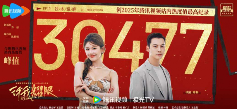 （圖／取自 電視劇許我耀眼 微博）