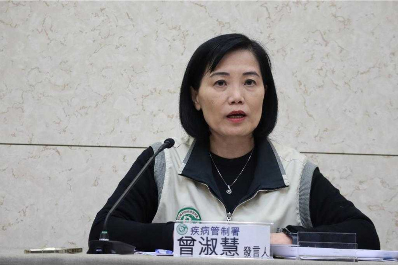 疾管署副署長曾淑慧。（圖／中國時報記者鄭郁蓁攝）