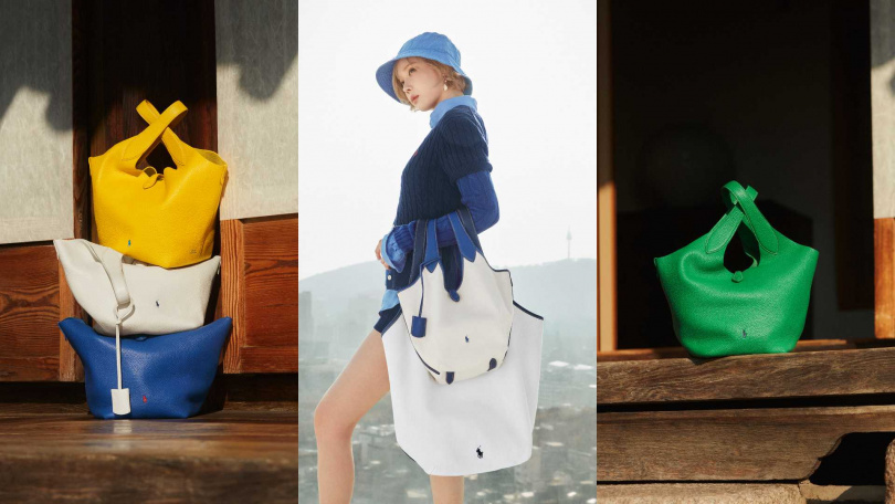 Polo Play皮革托特包／15,880元～18,880元，帆布大型托特包／13,880元（圖／品牌提供）
