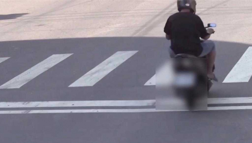 王嫌犯案後搭乘火車，企圖製造斷點。（翻攝照片／洪靖宜高雄傳真）