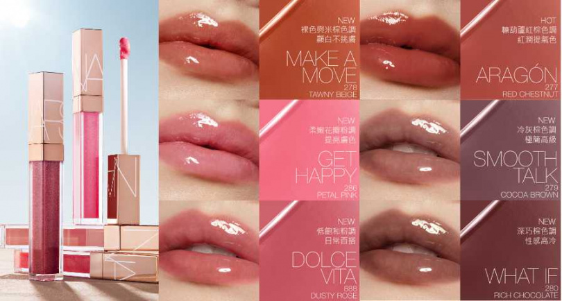 NARS 激情過後嫩唇露 5.5ml/1,000元 (圖/品牌提供)