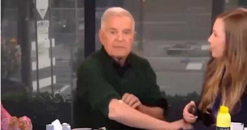 主持人被診斷出皮膚癌當下神錯愕。（圖／翻攝自X）