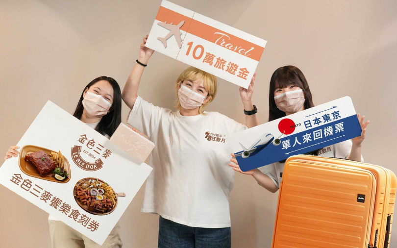 品牌月限定回饋 抽10萬旅遊金、送啤酒兌換券、多重好禮等你拿!(圖/品牌提供)