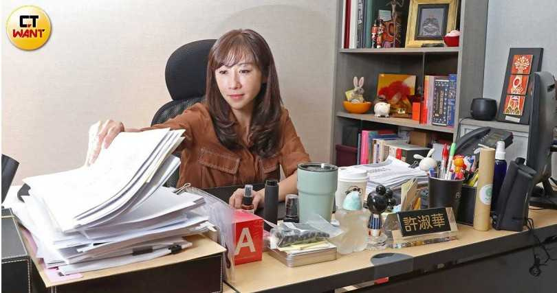 台北市議員許淑華（圖）回顧協調吳興街二期整宅案一晃眼將近10年了。（圖／CTWant攝影組）