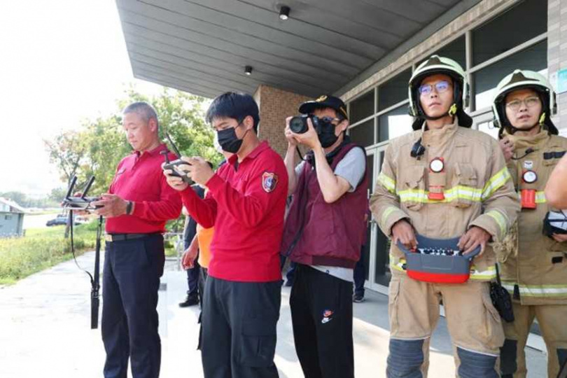 台南市升格以來獲得不少消防榮譽肯定。圖為台南市政府消防局11月辦理消防機器人演練。(圖/翻攝自台南市消防局官網)