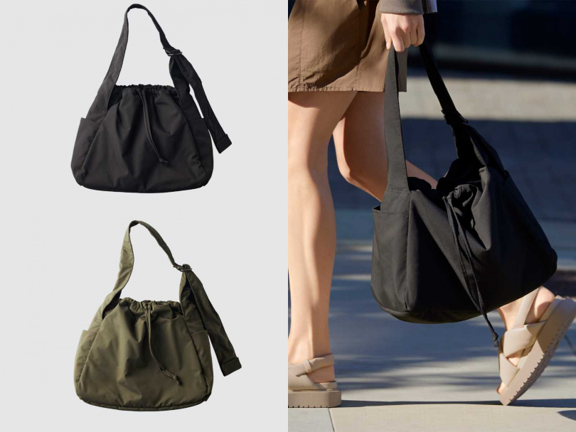 UNIQLO：C 澎軟肩背包／790元。（圖／品牌提供）