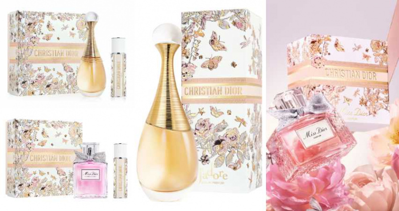 迪奧J'adore香氛 100ml (限量禮盒版)&迪奧Miss Dior香精 80ml (限量禮盒版)／6,850元，數量有限售完為止★限定櫃台販售（圖／品牌提供）