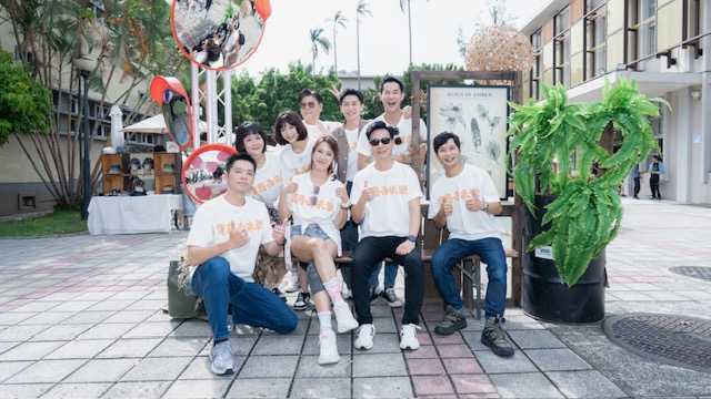 《寶島西米樂》演員群為新戲造勢。（圖/台視）