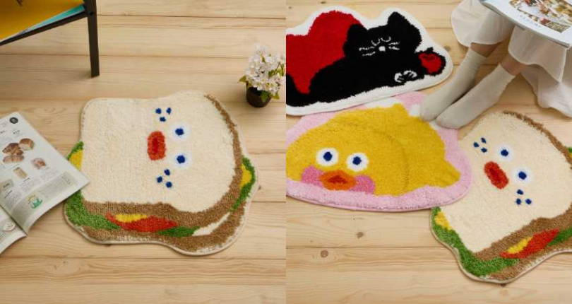 消費滿3,800元，即贈-早午餐兄弟躺平地墊，3款隨機贈送（圖／品牌提供）