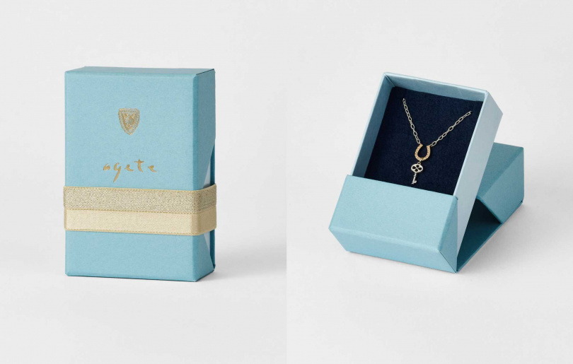 agete馬蹄鑰匙項鍊/10,800元(圖/品牌提供)