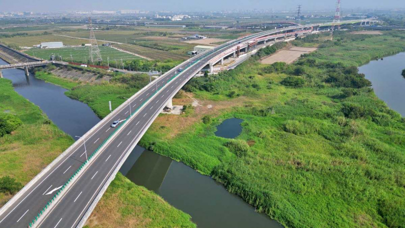 串接南科的北外環,未來全部完工後,對於九份子與南科交通將會明顯提升。(圖/記者蘇茵慧)