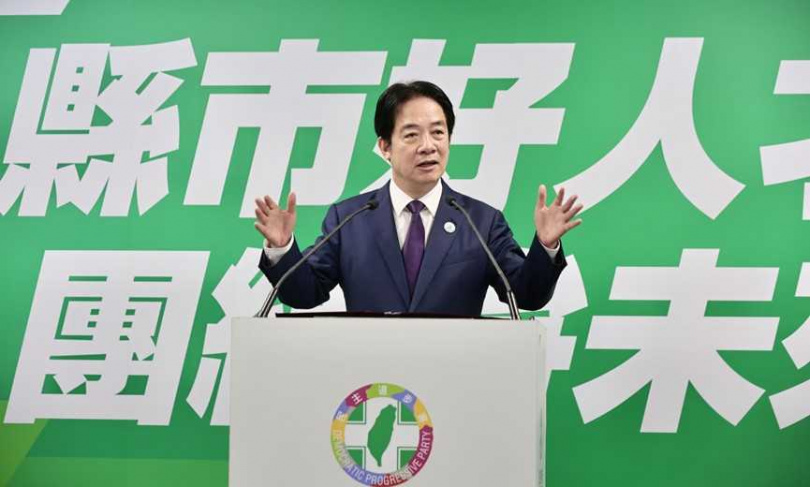 總統賴清德(圖)近期對兩岸論述發表談話。(圖/黃耀徵攝)