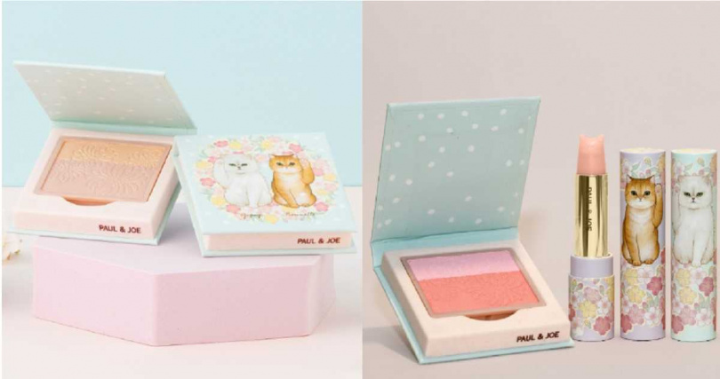 PAUL & JOE 招財貓限量頰彩盒／310元（圖／品牌提供）