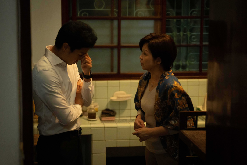   薛仕凌與楊貴媚演母子。（圖／CATCHPLAY+、公視、大慕可可）  