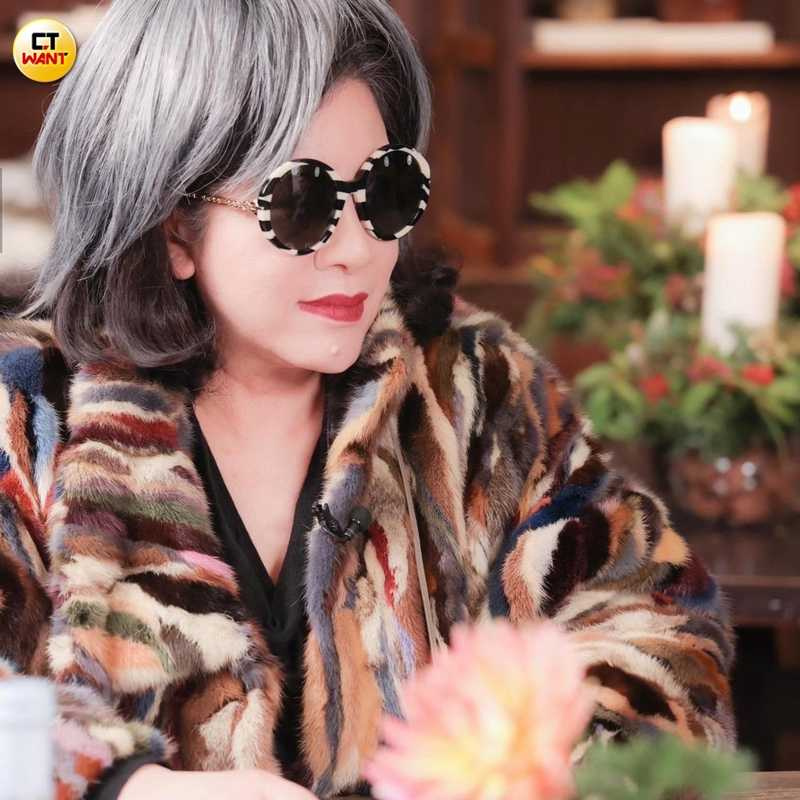 陳文茜原本要到場支持蔡琴,卻被醫生駁回。(圖/焦正德攝)