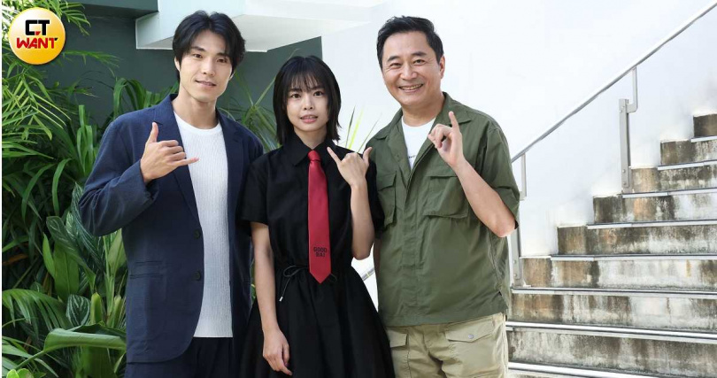 唐振剛、游珈瑄、湯志偉演出大愛劇《我們六個》。（圖／焦正德攝）