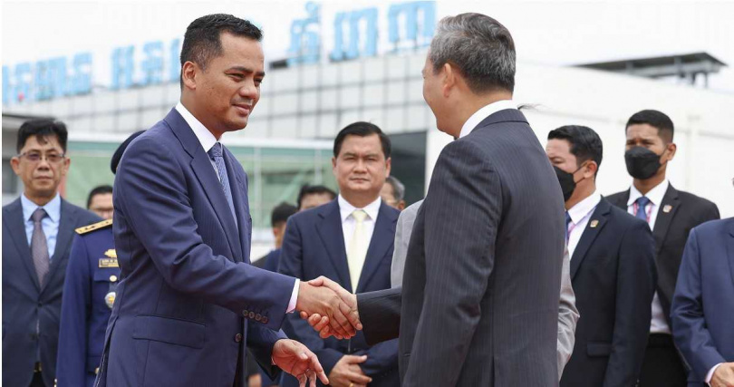 和談登場前　洪馬內（又）公開感謝馬國與國際社會支持。