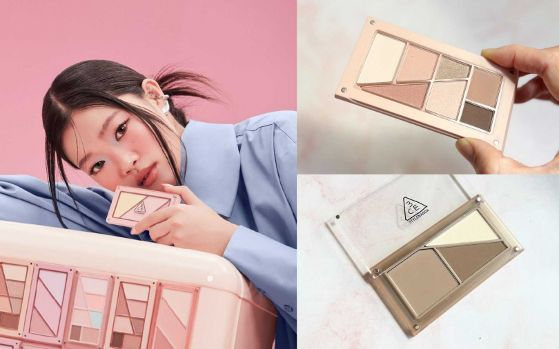 疊疊不休磁力眼影盤／730元、疊疊不休磁力腮紅盤／600元、疊疊不休磁力修容盤／600元（圖／吳雅鈴攝、品牌提供）