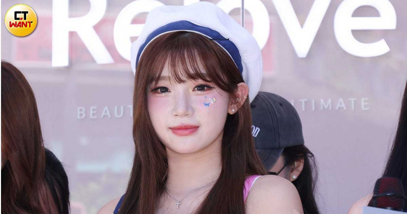 李珠珢回應騎隊旗爭議。（圖／楊澍攝）