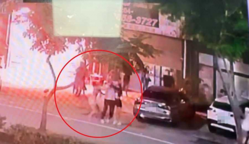 現場衝突畫面曝光。（圖／翻攝畫面）