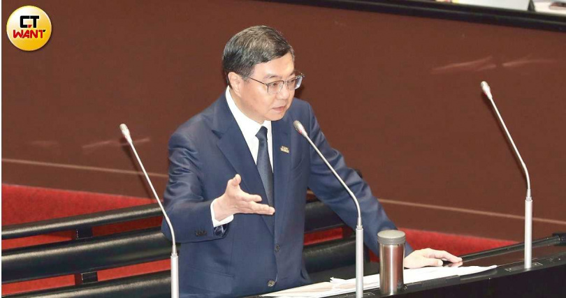 立法院長卓榮泰出席立院備詢。（圖／方萬民攝）