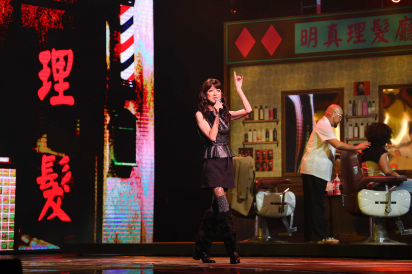 有「長腿姐姐」之稱的陳明眞,當年在東區開設照相館被星探發掘入行。(圖/文總提供)