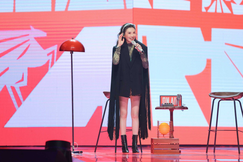 金曲歌后魏如萱壓軸登場,,以深夜DJ形式站上《WE ARE》。(圖/文總提供)