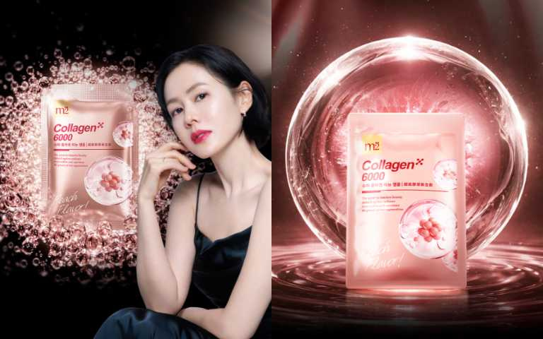 m2美度 超能膠原新生飲 50毫升(+10%) X 8包/盒／1,380元（圖／品牌提供）