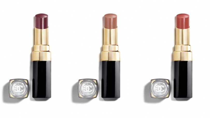 香奈兒COCO晶亮水唇膏各色左起:203、280、282 / 1,700元。（圖／品牌提供）