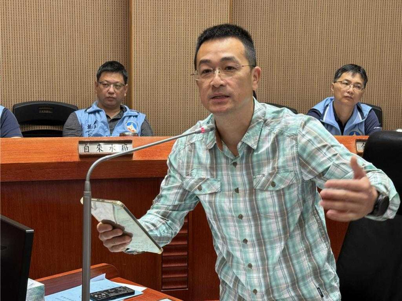 金門縣議員董森堡今日也於臉書發文表示，金城國中的段考命題事件雖有錯，但「一張有爭議的考卷不能代表一座島」。（圖／中國時報于家麒攝）