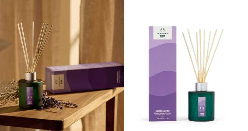 THE BODY SHOP 靜舒心室內擴香瓶 125ML/1,980元(圖/品牌提供)