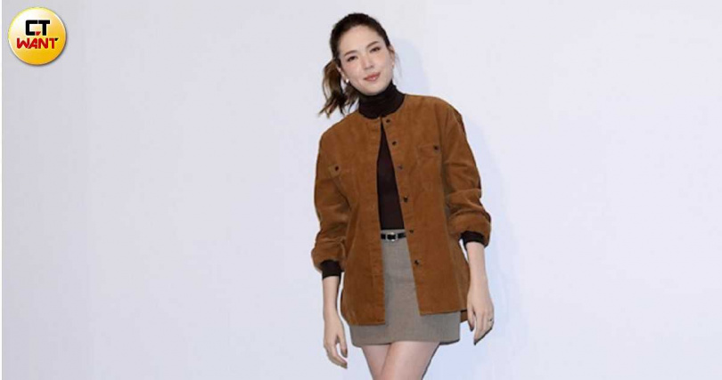 許光漢、許瑋甯出席服飾品牌活動。(圖/侯世駿攝)