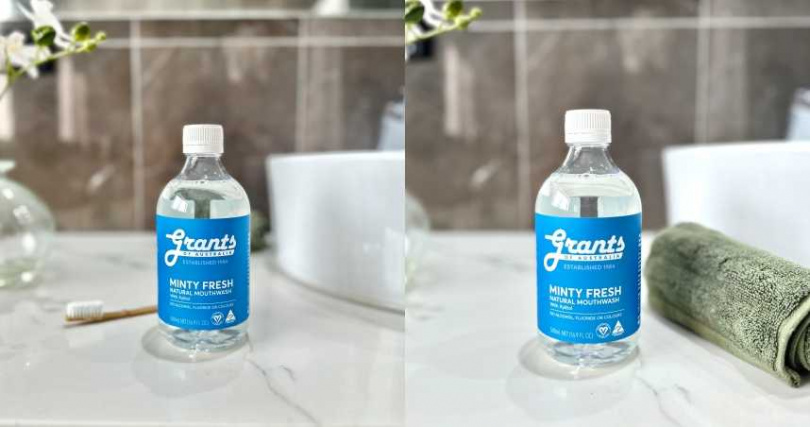 Grants 大自然清涼薄荷漱口水 500ml／390元（圖/品牌提供）