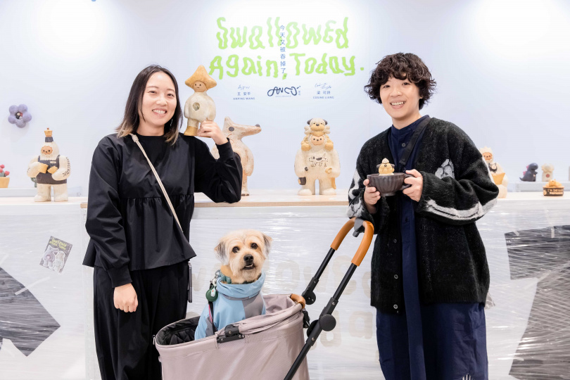 2025工藝之夢年度邀請展藝術家 王安平(左)梁可詩(右)