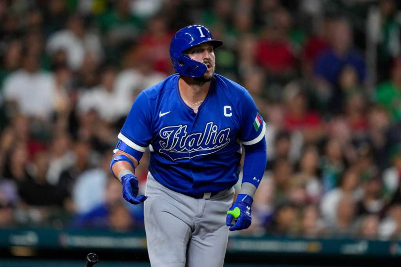 帕斯蒂昆諾單場轟出3支全壘打，寫下WBC史上第一人紀錄。（圖／達志／美聯社）