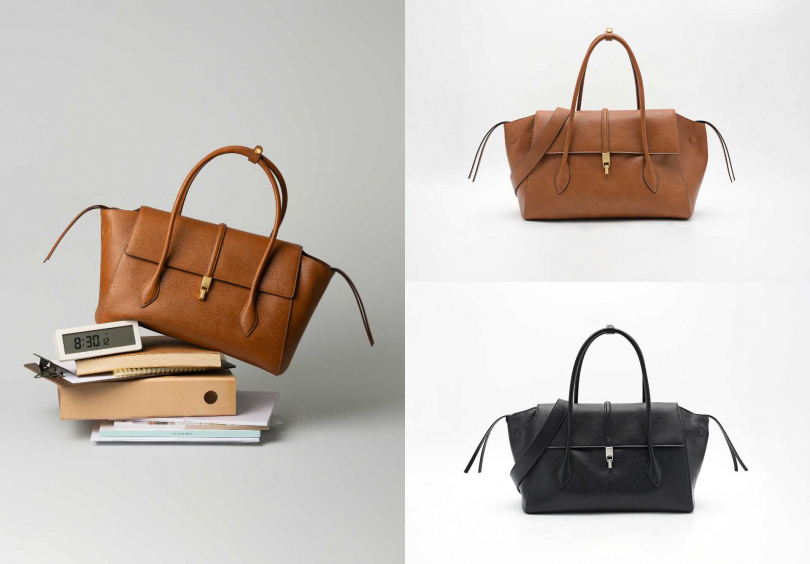 PEDRO Hitch 手提包 淺棕褐色／3,690元（圖／品牌提供）