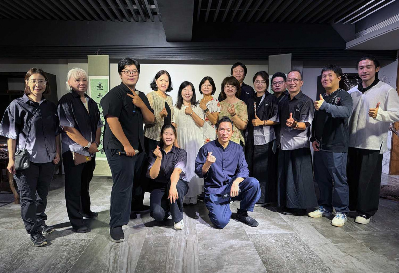 台北市茶藝促進會全體工作人員於會後合影。(圖/吳德亮攝影)
