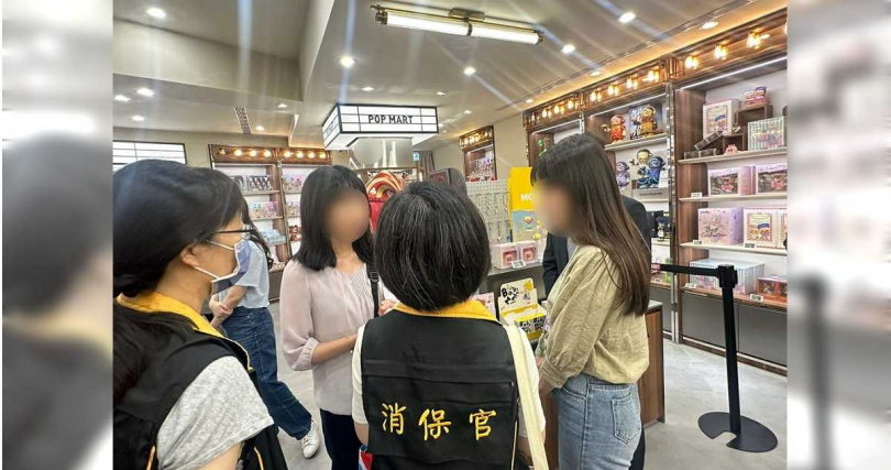 北市法務局表示，已促請泡泡瑪特設置專網，整合官方銷售通路、正版商品驗證機制及檢舉仿冒品管道。（圖／北市法務局提供／中國時報張珈瑄台北傳真）