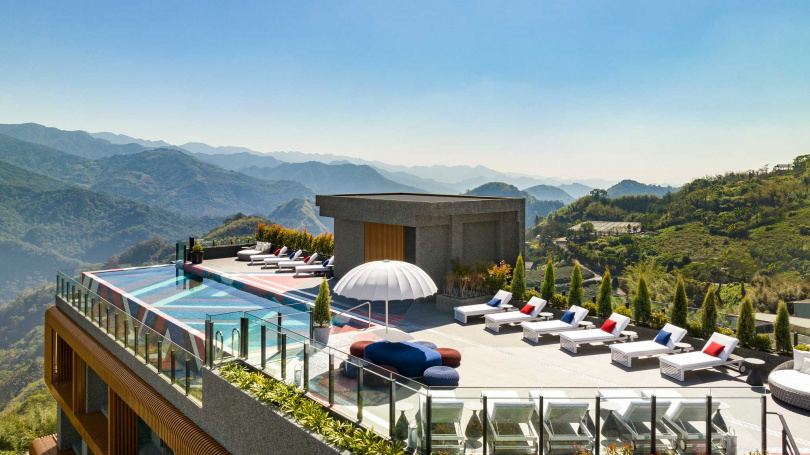 坐落於阿里山國家風景區內、海拔1,280公尺的阿里山英迪格酒店，是台灣最高海拔國際級精品酒店（圖／阿里山英迪格酒店提供）。