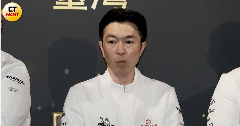 一星餐廳「鮨 嘉仁」料理長奧地太一。（圖／侯世駿攝）