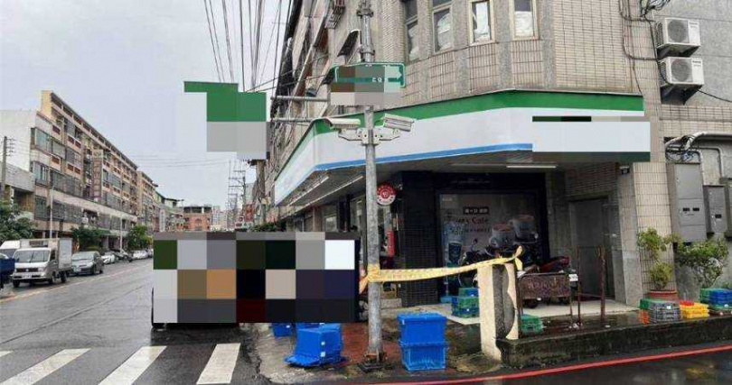 台中豐原一家超商發生凶殺案,死者是簽下河智媛與禹洙漢經紀約的老闆詹智能。(圖/翻攝畫面)