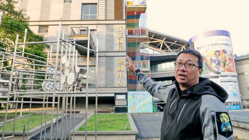 新北市議員林秉宥(圖)直指農業部預算遭砍絕對與妨礙非洲豬瘟防治息息相關。(圖/周志龍攝)