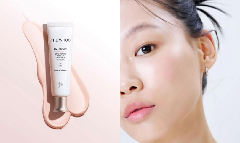 THE WHOO后 極緻禦光原生煥亮防曬乳 SPF50+/PA++++/50ml/1,880元。(圖/品牌提供)