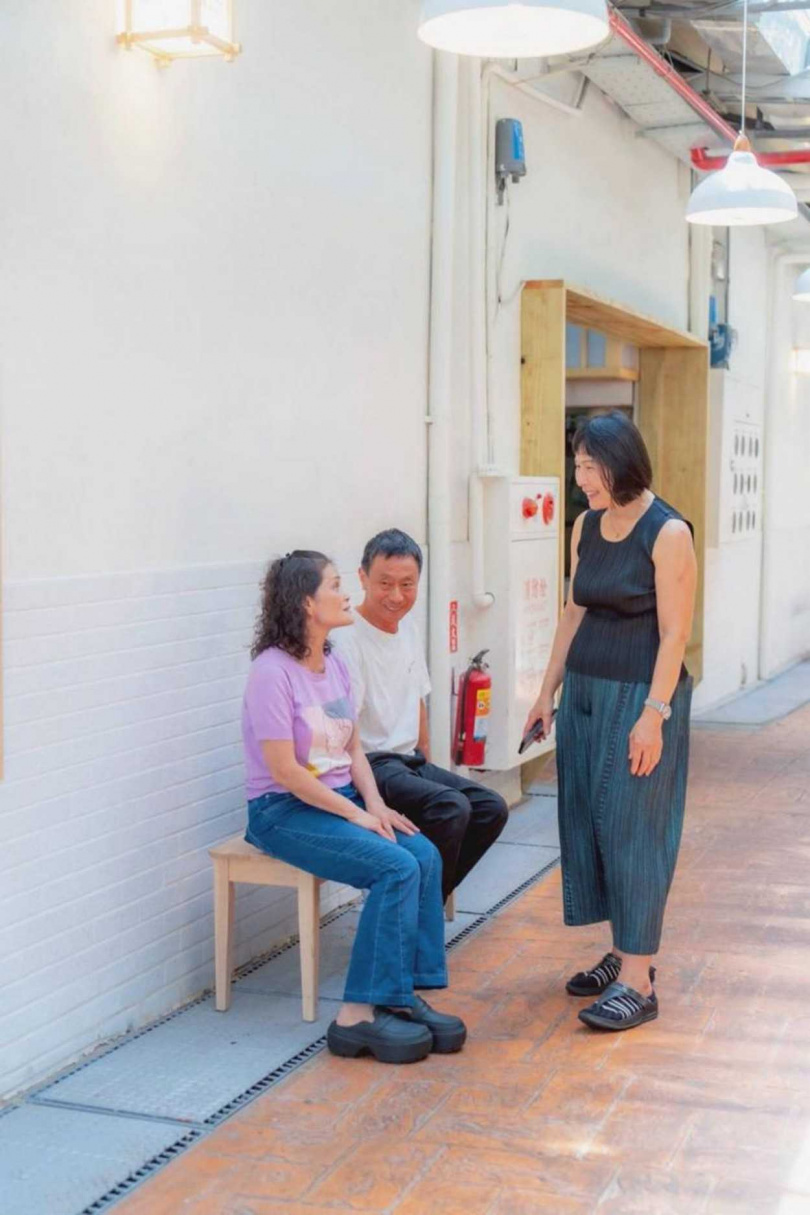 秉持減法哲學的竹北傳統市場「太子樓廊道」有望成為打卡熱點。（圖／翻攝自竹北市公所粉絲專頁）