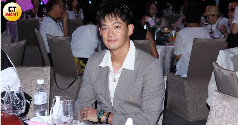 威廉逃兵後首度出席公開活動。（圖／楊澍攝）