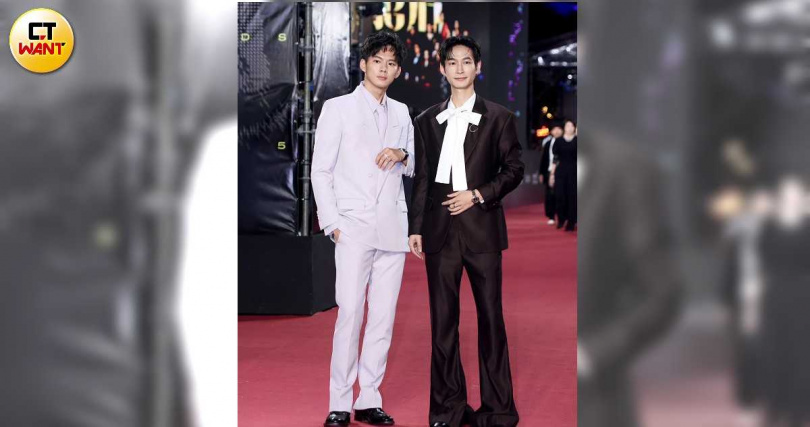 由吳念軒（左）與黃河主演的《星空下的黑潮島嶼》是金鐘60的大贏家。（圖／本刊攝影組）