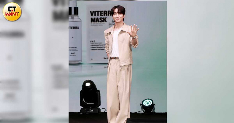 利特表示非常喜歡來台灣，還想在台旅遊跟開店。（圖／侯世駿攝）