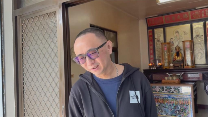 陳家大兒子出面表示，自己是隨緣派，父親擔心香火無法延續，才會這麼積極。（圖／民視新聞）