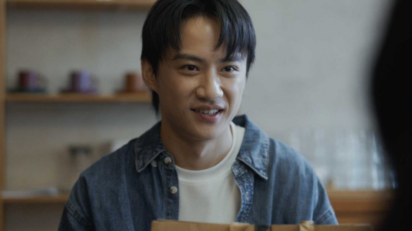 吳翰林在MV飾演王渝萱的前男友。（圖／明天的歌有限公司提供）